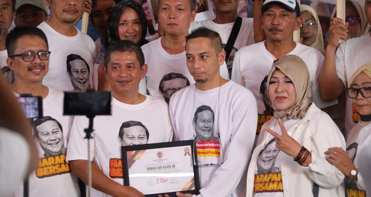 Rumah Antasari 08 Resmi Deklarasi Dukung Prabowo di Pilpres 2024