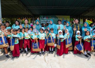 Ketum TP PKK Berikan Sosialisasi Selamatkan Pangan kepada Pelajar SD di Kaltara