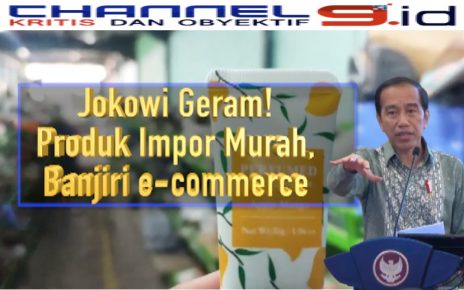 Jokowi Geram Barang Impor Murah 90% Banjiri e-Commerce