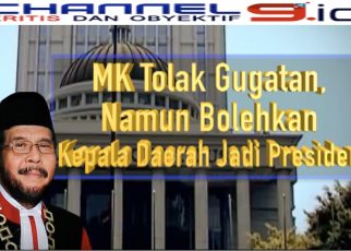 MK Tolak Gugatan, Namun Bolehkan Kepala Daerah Jadi Presiden