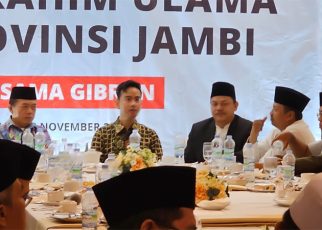 Gibran Serap Aspirasi Ulama se-Jambi