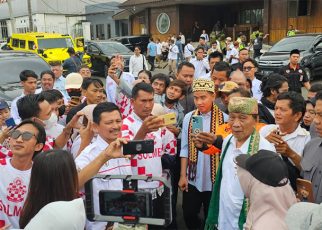 Memulai Tour Sumatera Gibran Kunjungi Lampung