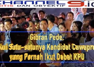 Gibran Pede, Akui Satu-satunya Kandidat Cawapres yang Pernah Ikut Debat KPU