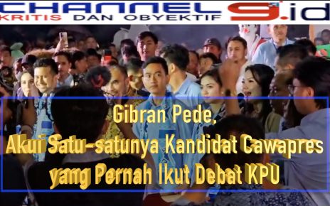 Gibran Pede, Akui Satu-satunya Kandidat Cawapres yang Pernah Ikut Debat KPU