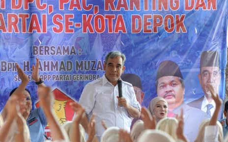 Muzani Targetkan Prabowo dan Gerindra Menang Besar di Depok
