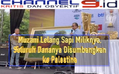 Muzani Lelang Sapi Miliknya, Seluruh Dananya Disumbangkan ke Palestina