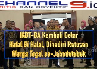 IKBT-BA Kembali Gelar Halal Bi Halal, Dihadiri Ratusan Warga Tegal se-Jabodetabek