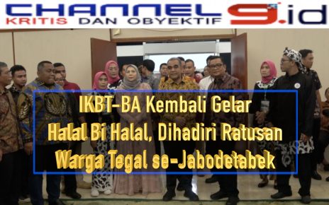 IKBT-BA Kembali Gelar Halal Bi Halal, Dihadiri Ratusan Warga Tegal se-Jabodetabek