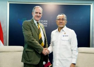 Menteri Perdagangan (Mendag) Zulkifli Hasan dan Duta Besar Italia untuk Indonesia, Timor Leste, dan ASEAN Benedetto Latteri membahas peluang ekspor Indonesia ke Eropa melalui Pelabuhan Genova dan Trieste.