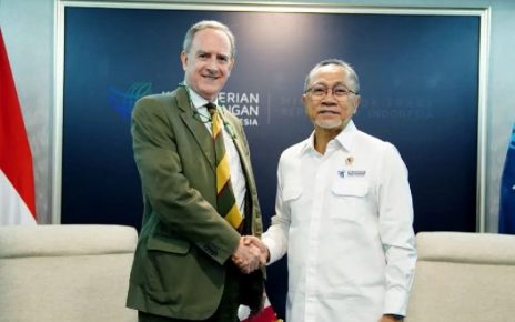 Menteri Perdagangan (Mendag) Zulkifli Hasan dan Duta Besar Italia untuk Indonesia, Timor Leste, dan ASEAN Benedetto Latteri membahas peluang ekspor Indonesia ke Eropa melalui Pelabuhan Genova dan Trieste.
