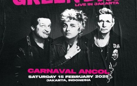 Green Day Siap Konser Tunggal di Ancol, Jakarta pada 15 Februari 2025