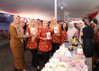 Semarakkan HUT Ke-79 Kemerdekaan RI, DWP Kemendagri Gelar Bazar