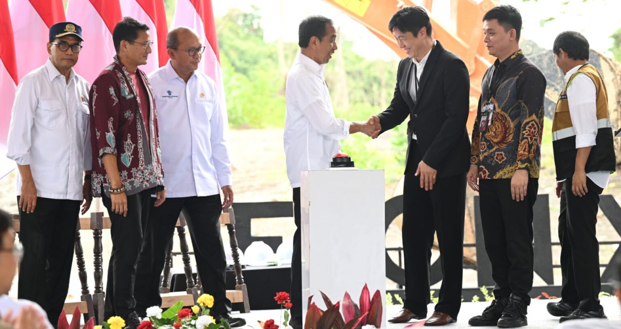 Jokowi resmikan Delonix di IKN