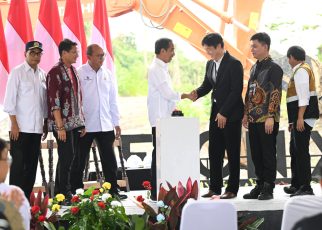 Jokowi resmikan Delonix di IKN