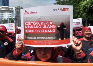 Demo phk buruh
