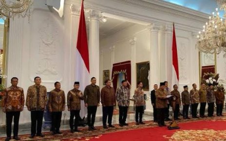 Daftar Lengkap Menteri Kabinet Merah Putih Prabowo-Gibran