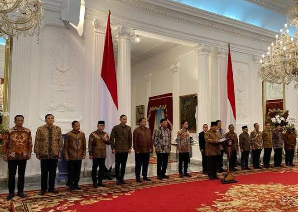 Daftar Lengkap Menteri Kabinet Merah Putih Prabowo-Gibran