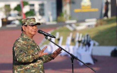 Prabowo di Magelang
