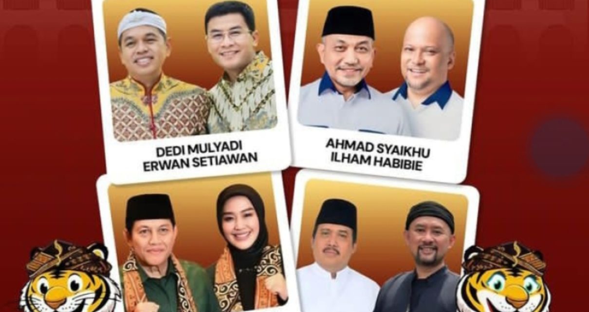 Paslon Pilkada Jabar 2024