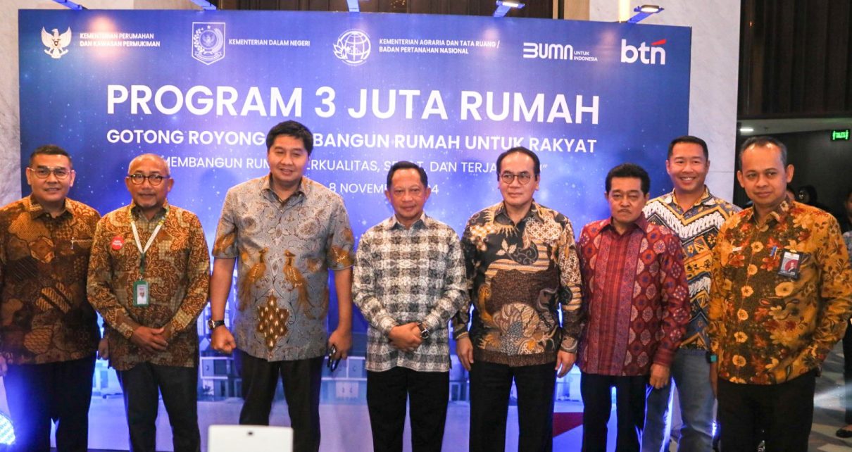 Program 3 juta rumah bakal dibangun di 5 lokasi milik Perumnas