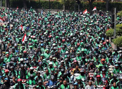 Demo ojol 17 September