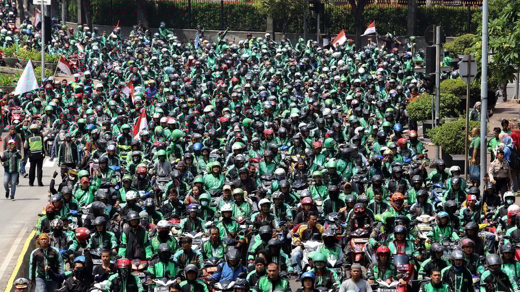 Demo ojol, polisi siapkan rekayasa lalin