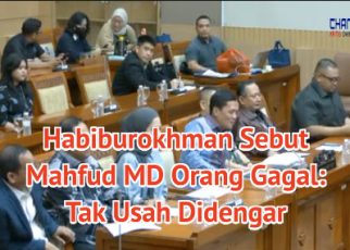 Habiburokhman Sebut Mahfud MD Orang Gagal: Tak Usah Didengar