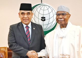 Ketua MPR RI Ahmad Muzani ketemu dengan Sekjen OKI