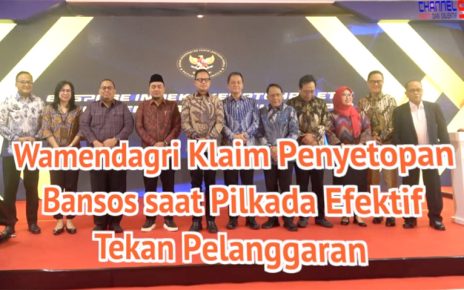 Wamendagri Klaim Penyetopan Bansos saat Pilkada Efektif Tekan Pelanggaran