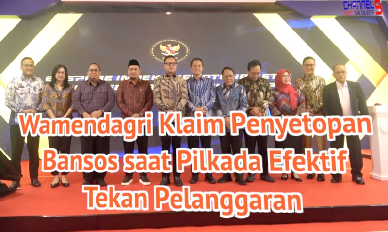 Wamendagri Klaim Penyetopan Bansos saat Pilkada Efektif Tekan Pelanggaran
