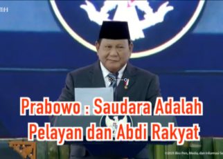 Pesan Prabowo ke Kepala Daerah : Saudara Adalah Pelayan dan Abdi Rakyat
