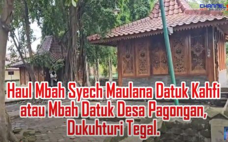 Haul Mbah Syech Maulana Datuk Kahfi atau Mbah Datuk Desa Pagongan, Dukuhturi, Tegal