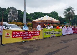 Aliansi Dosen Gelar Demo di Istana Hari ini, Tuntut Pencairan Tukin 2020-2024