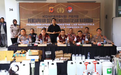 Terbesar se-Jabar, Polisi Temukan 1 Ton Tembakau Sintetis di Pabrik Narkoba Sentul