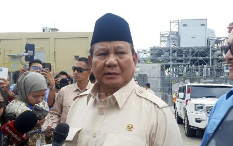 Pabrik Freeport diresmikan Prabowo