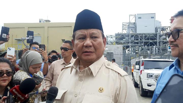 Pabrik Freeport diresmikan Prabowo