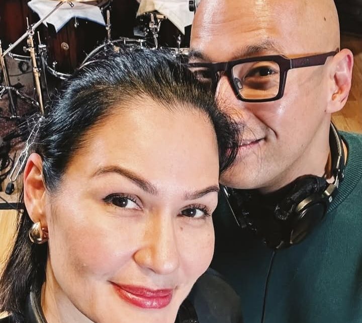 Marcell Siahaan dan istri