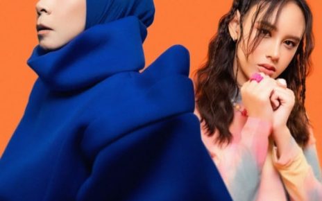 Melly Goeslaw dan Dinda Ghania