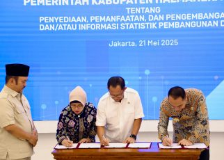 Pemanfaatan Data Tunggal, Mendagri Teken Kerja Sama dengan BPS dan Pemda