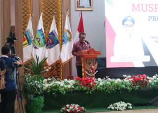 Kepala Badan Strategi Kebijakan Dalam Negeri (BSKDN) Kemendagri Yusharto Huntoyungo