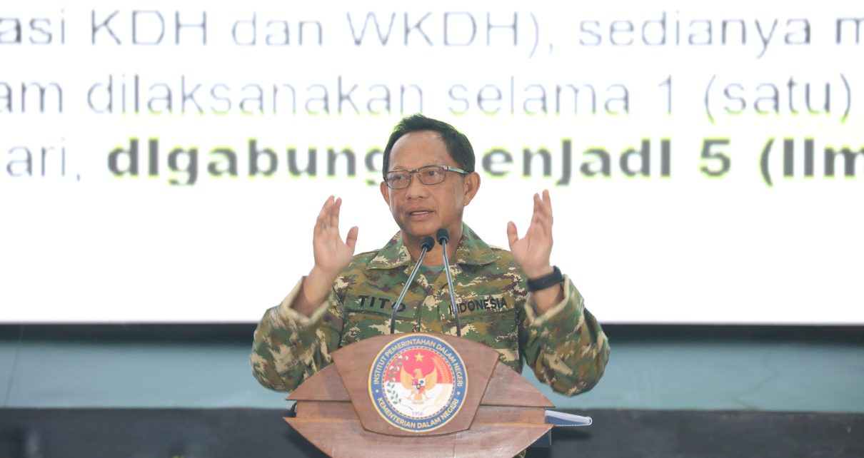 Mendagri Tito Karnavian Buka Retret Gelombang II