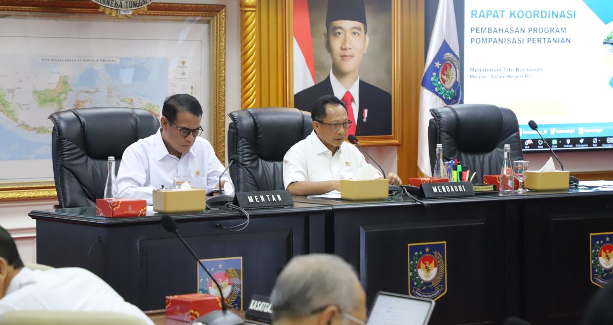 Mendagri dan Mentan Rakor