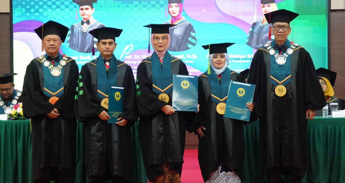 UNJ Kukuhkan 3 Guru Besar