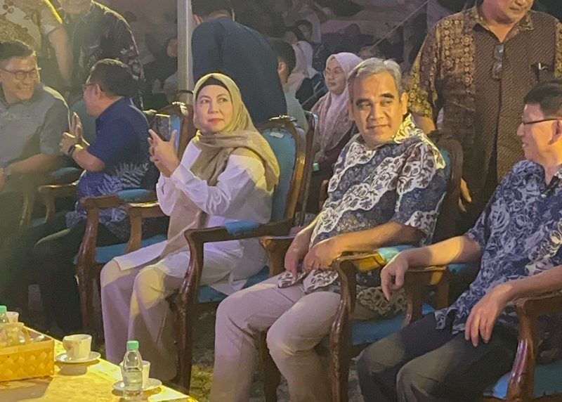 Disambut Reog Ponorogo, Muzani Hadiri Pertunjukan Wayang di Johor Malaysia