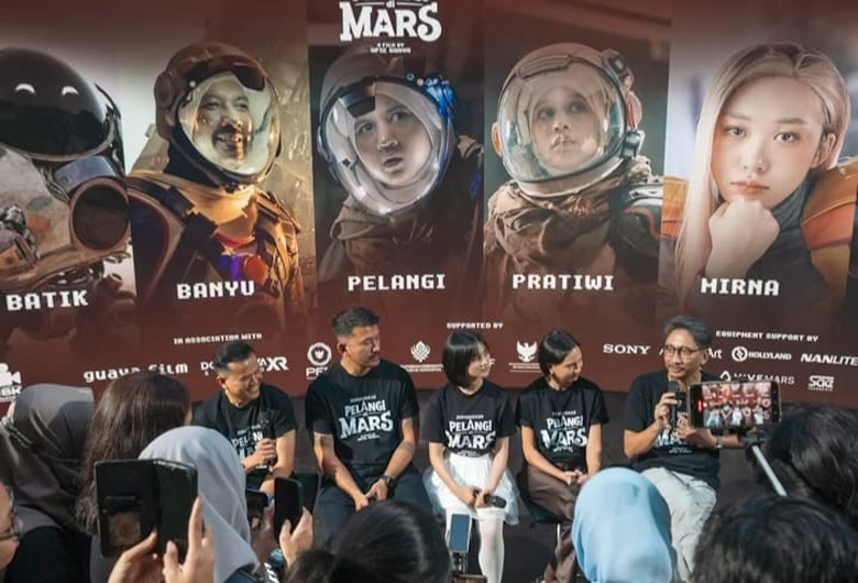 Mahakarya Pictures Perkenalkan Deretan Cast Film Sci-Fi 'Pelangi di Mars'