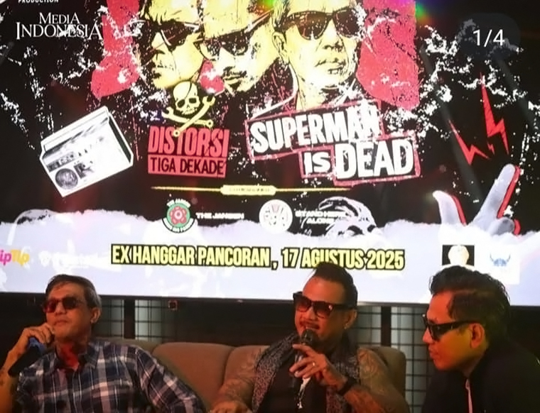 Rayakan 30 Tahun Berkarya, Superman Is Dead Siap Gelar Konser ‘Distorsi Tiga Dekade’
