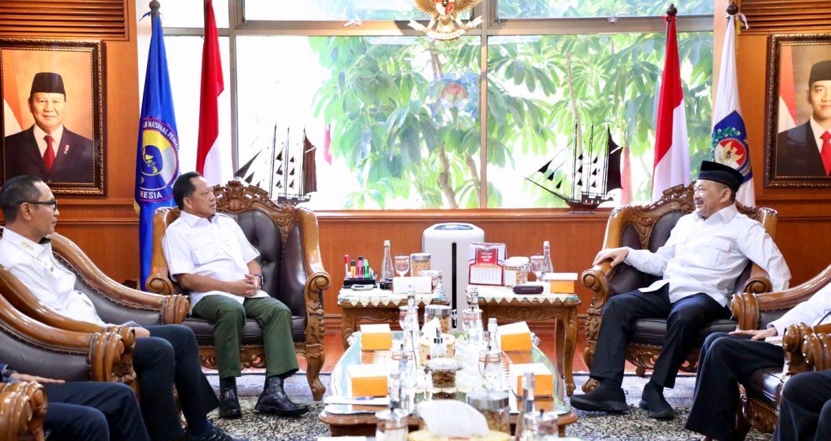 Mendagri Tito Karnavia menerima Ketua Baznas