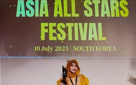 Nadhira Lathifa Adzkiya Bersinar di 'Asia All Stars Festival Korea Selatan 2025'