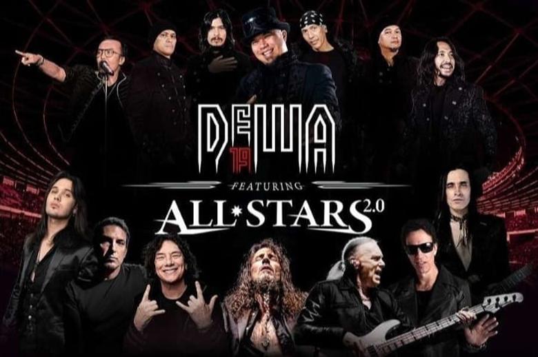 Dewa 19 feat All Star Sukses Konser Hadirkan Hits Legendaris