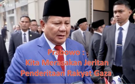 Prabowo: Kita Merasakan Jeritan Rakyat Gaza